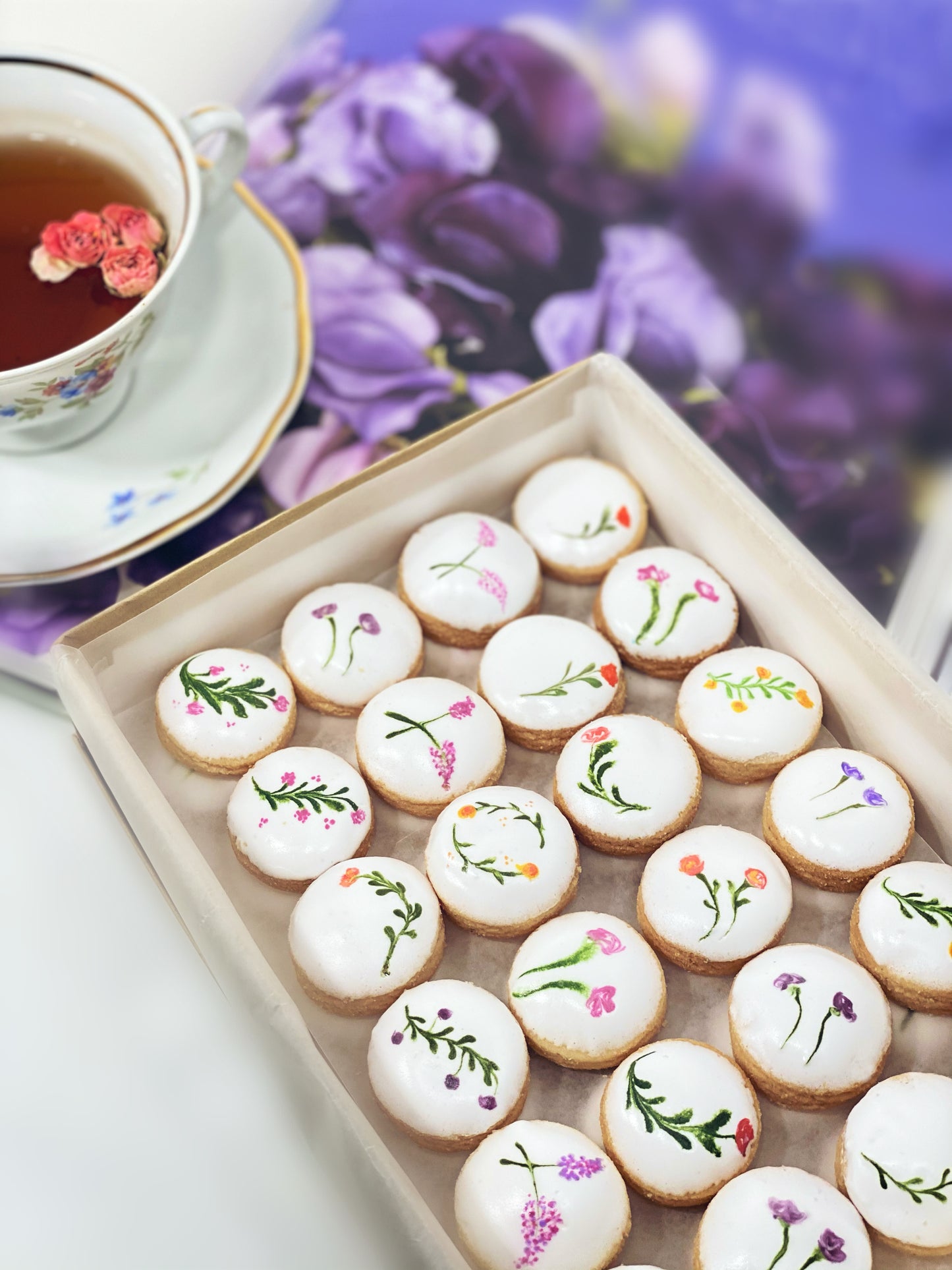 Botanical Rice Cookies