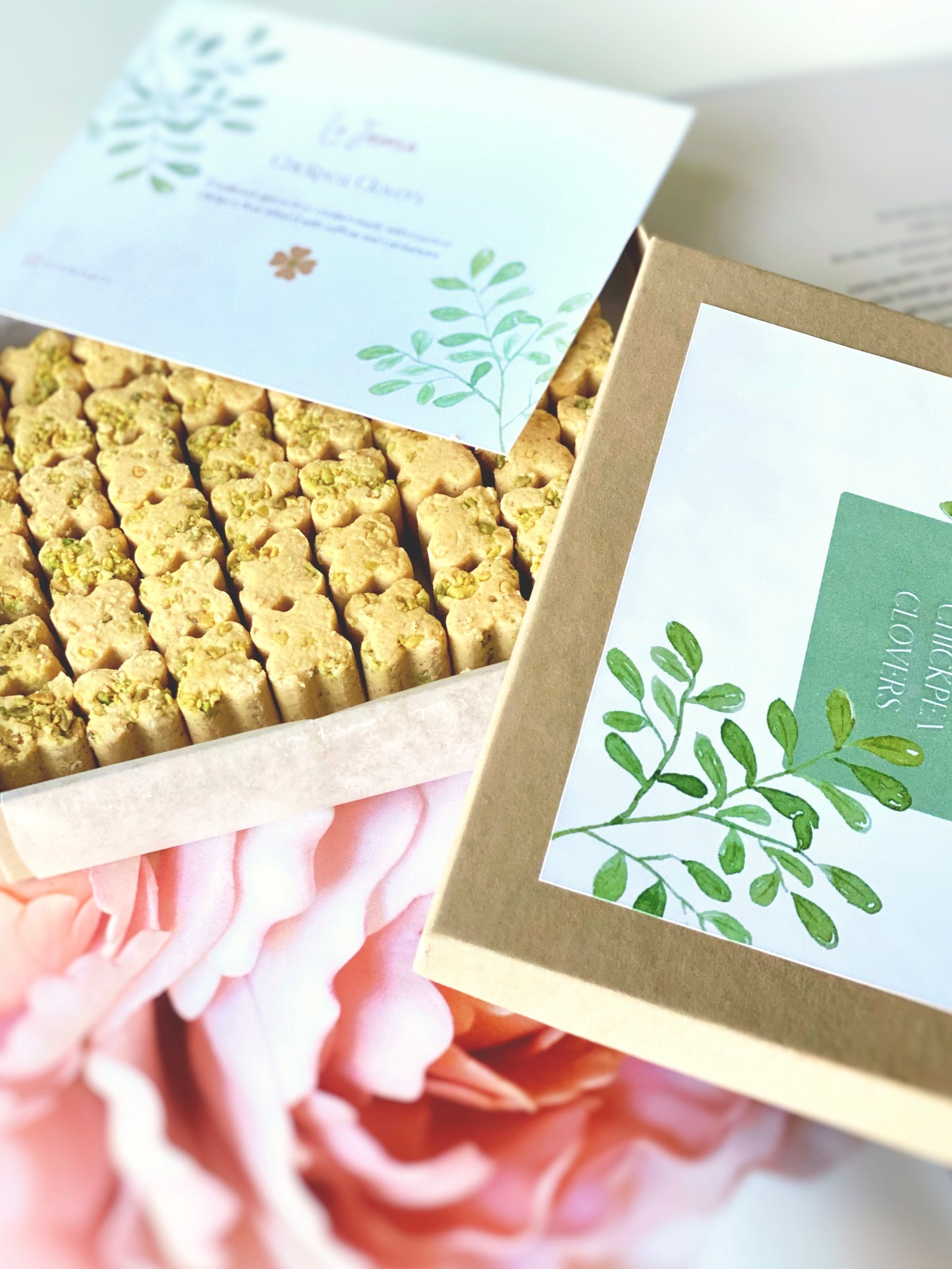 Chickpea Clover Cookies
