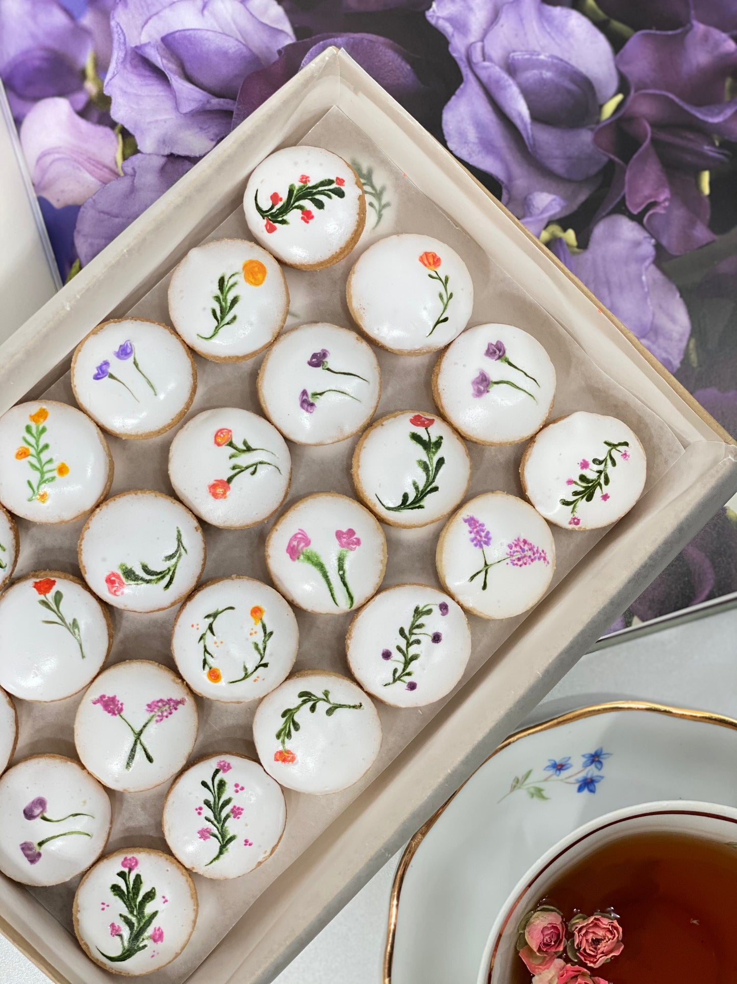 Botanical Rice Cookies