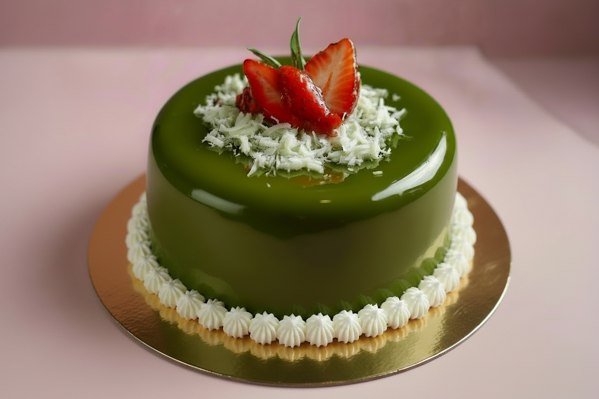 strawberry matcha cake, cakes of toronto, toronto popular cake, asters patisserie, asters, le jasmin baker, strawberry matcha, fresh strawberry cake toronto, top bakery toronto, strawberry matcha, organic matcha, matcha cake