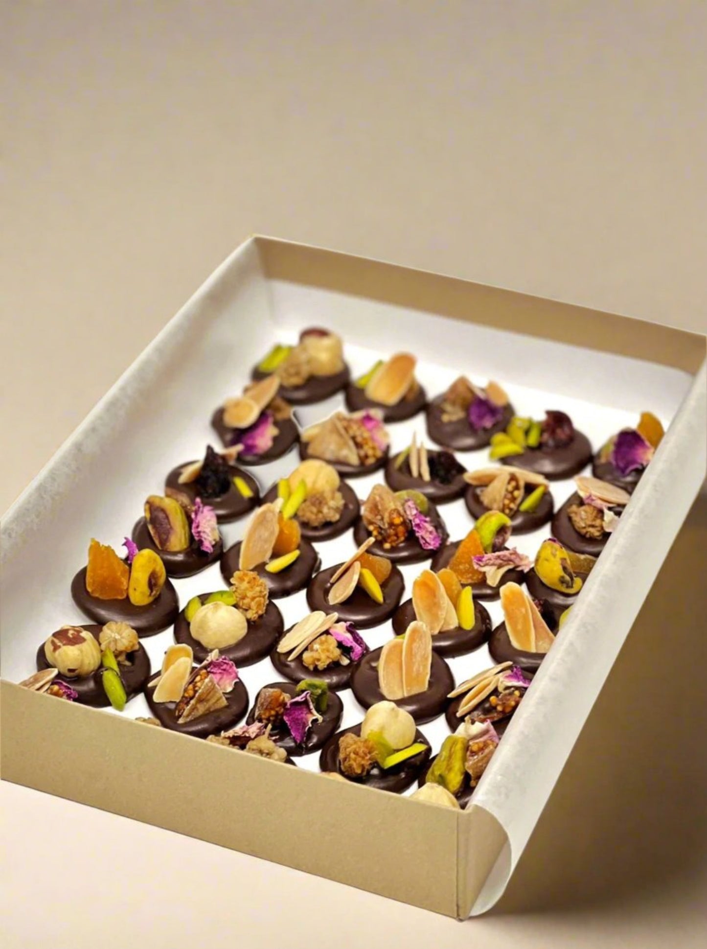 chocolate mendiants, toronto belgian chocolate, toronto small business, support local, toronto bakery, belgian chocolate mendiants, chocolate coins, quality chocolate