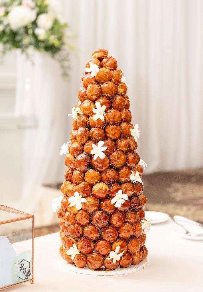 corquembouche, toronto cake, toronto pastry tower, profiterole tower