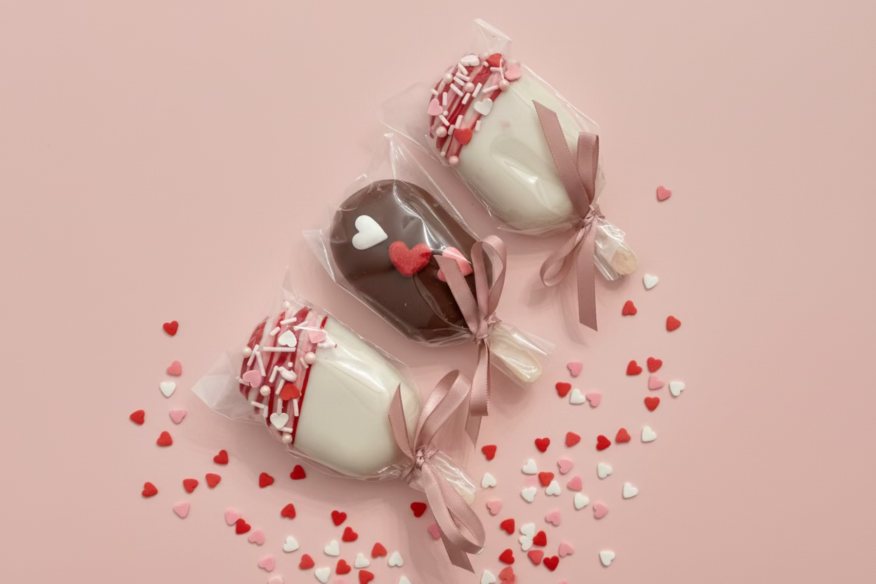 heart popsicles, heart, valentines day, love 