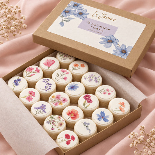 Botanical Rice Cookies