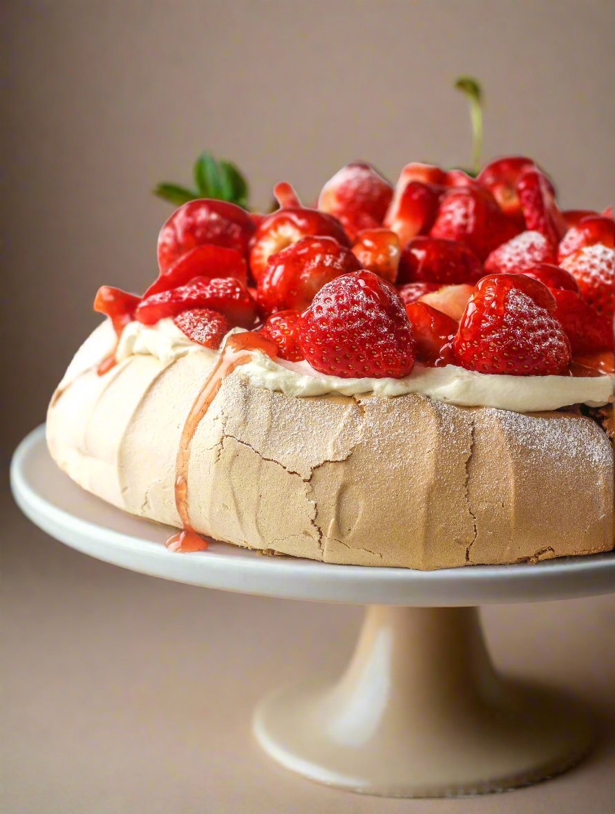 Strawberry Pavlova